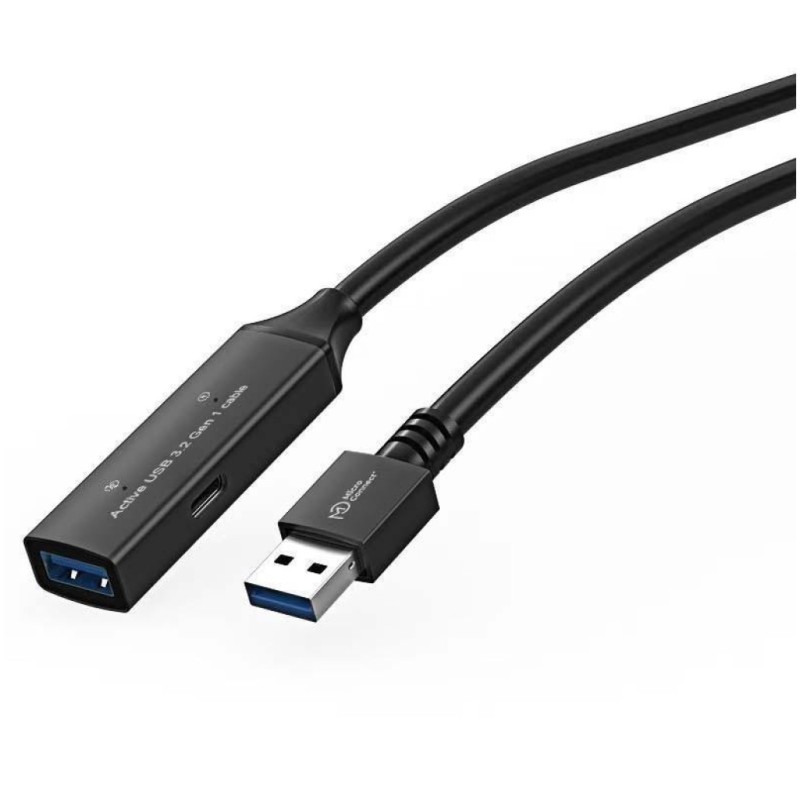 Kabel USB-A => USB-A 3.2 Gen1 5,00m - aktivni podaljšek MicroConnect Premium Active MicroConnect Kabel USB-A => USB-A 3.2 Gen1 5,00m - aktivni podaljšek MicroConnect Premium Active