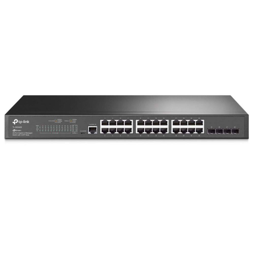 STIKALO 28-PORT TP-Link TL-SG3428 10/100/1000 Managed (TL-SG3428) TP-LINK STIKALO 28-PORT TP-Link TL-SG3428 10/100/1000 Managed (TL-SG3428)