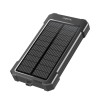 Prenosna baterija Logilink 10.000mAh 20W 2x USB-A 1x USB-C solarna črna (PA0390)