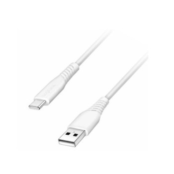 Kabel USB-C (m) => USB-A (m) 2.0 0,50m 15W 3A/5V 480Mbps bel LogiLink (CU0251)