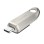 Spominski ključek 128GB USB-C Sandisk Ultra Luxe 400MB/s kovinski drsni srebrn (SDCZ75-128G-G46)