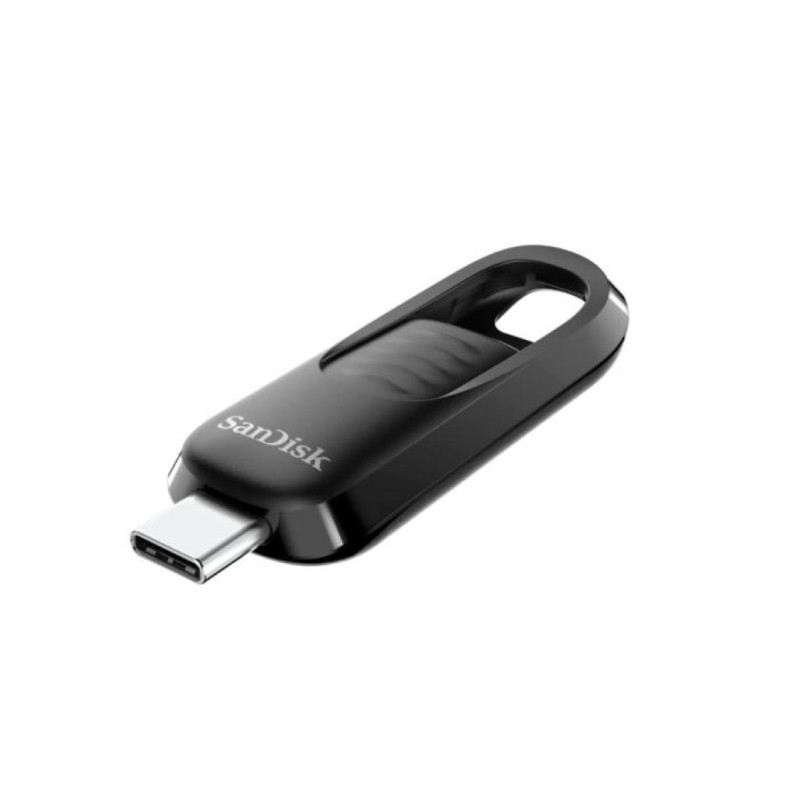 Spominski ključek 64GB USB-C Sandisk Ultra 300MB/s 400MB/s plastičen drsni črn (SDCZ480-064G-G46) SANDISK Spominski ključek 64GB USB-C Sandisk Ultra 300MB/s 400MB/s plastičen drsni črn (SDCZ480-064G-G46)