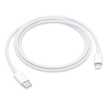 Kabel USB-C => Apple Lightning 1,0m bel - original Apple retail (MX0K2ZM/A)