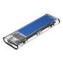 Ohišje za SSD disk M.2 => USB-C PCIe NVMe USB 3.1 Gen2 Type-C Orico - moder (TCM2-C3-BL-BP)