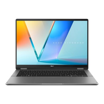 Prenosnik Asus 35,5 cm (14,0") Vivobook 14 Flip 1920x1200 OLED na dotik 300nit Ultra 7-258V/32GB/SSD1TB/BL/AI Chip: 47 TOPs/ALU-ABS/Intel Arc 140V/Win11Home (90NB14Y1-M00JC0)