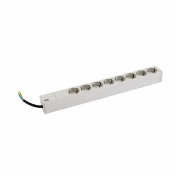 Razdelilec Bachmann 8x250V brez kabla siv (333.416)