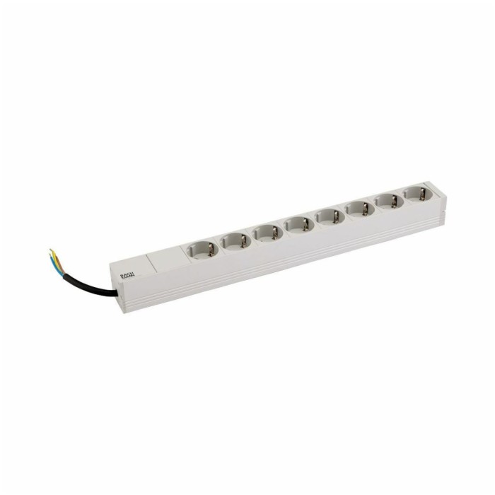 Razdelilec Bachmann 8x250V brez kabla siv (333.416)