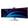 Monitor Philips 124 cm (48,8) 49B2U6900CH 5120x1440 Curved konferenca 75Hz VA 4ms 2xHDMI DisplayPort USB-C 140W 3xUSB3.2 USB-C-Out HAS Kamera Zvočniki 2x5W  3H sRGB119% RJ45 HDR400