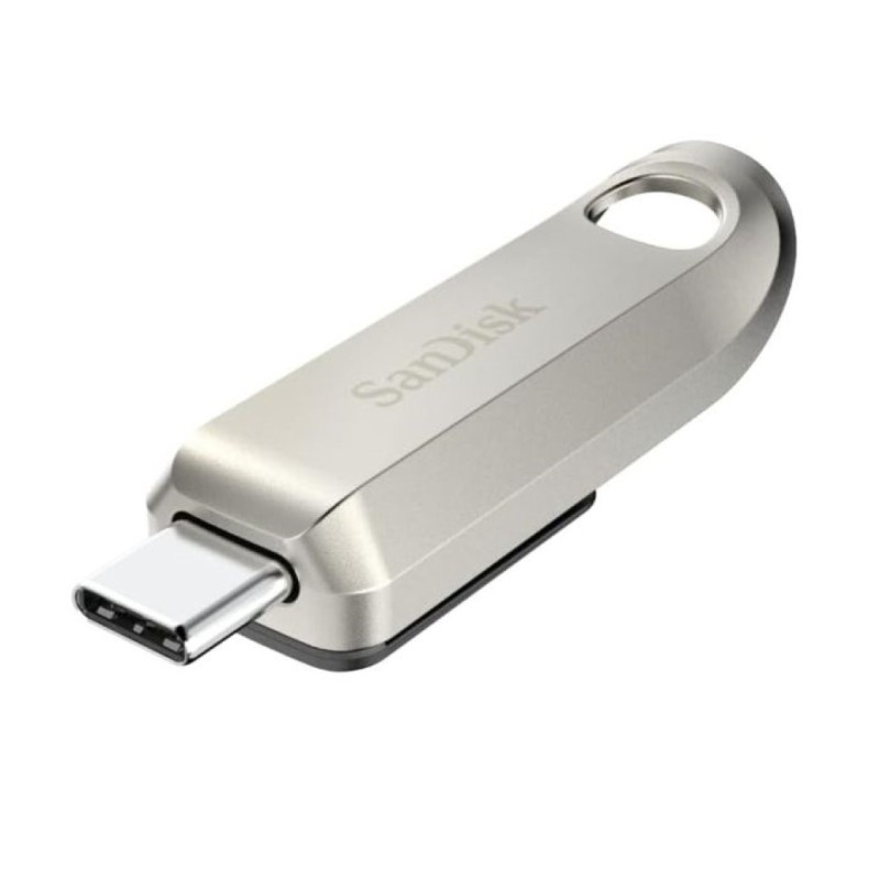 Spominski ključek 64GB USB-C Sandisk Ultra Luxe 300MB/s kovinski srebrn (SDCZ75-064G-G46) SANDISK Spominski ključek 64GB USB-C Sandisk Ultra Luxe 300MB/s kovinski srebrn (SDCZ75-064G-G46)