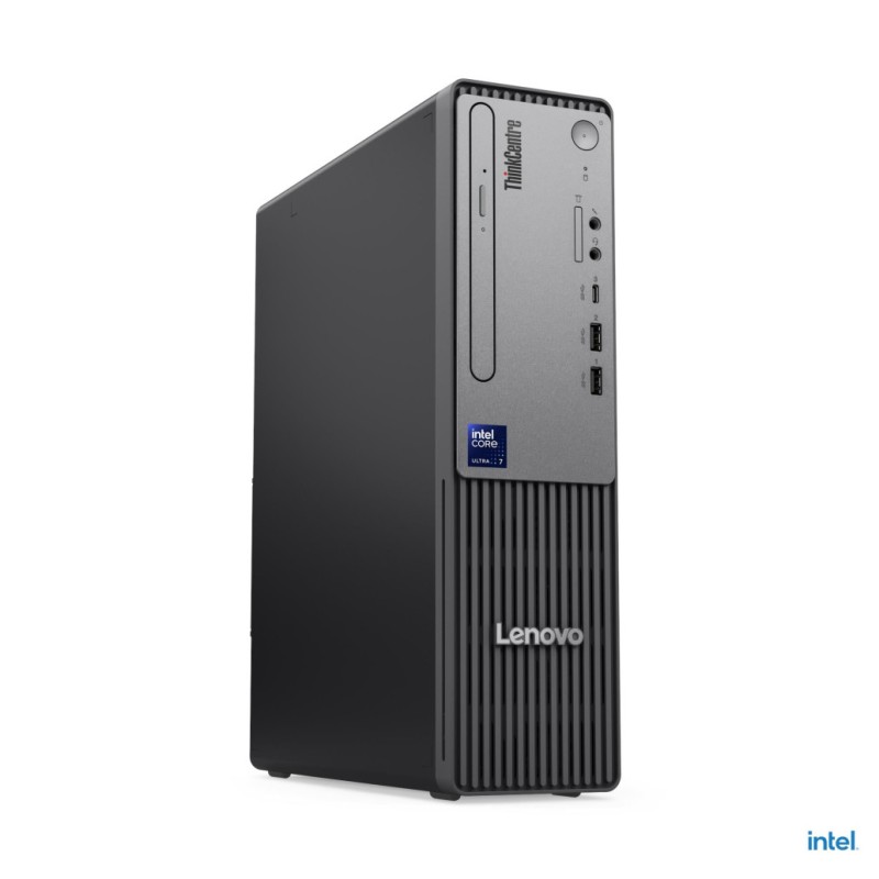 Računalnik Lenovo SFF TC Neo 50s G6 AI PC Ultra 7-265/B860/16GB-DDR5/512GB/DVDRW/CR/Intel grafika HDMI DP USB-C/BT WiFi RJ45/260W-90%/Win11Pro črna 13DM002APB