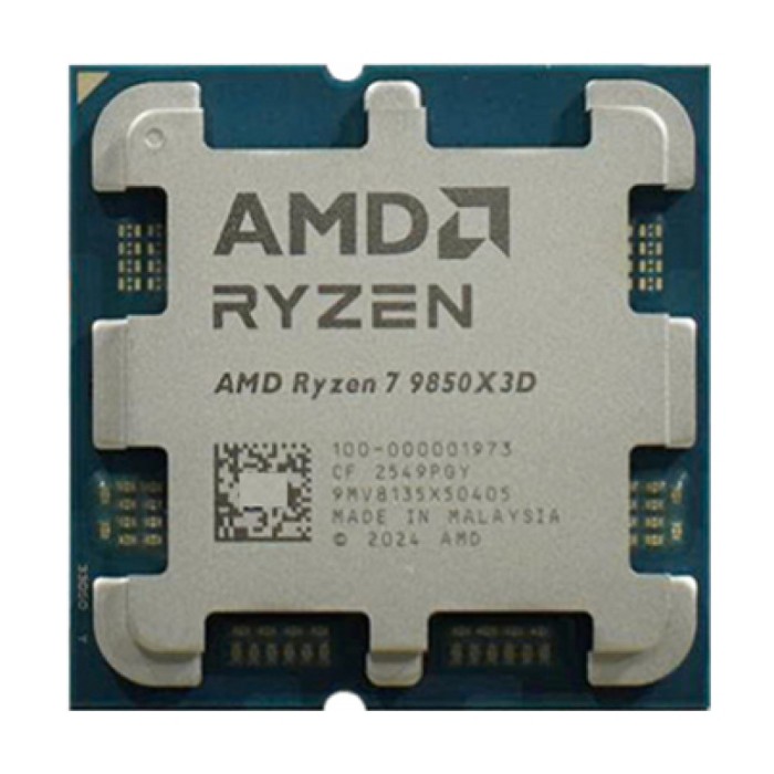 Procesor AMD AM5 Ryzen 7 9850X3D 8C/16T 4,7/5,6GHz tray 120W grafika Radeon brez hladilnika Procesor AMD AM5 Ryzen 7 9850X3D 8C/16T 4,7/5,6GHz tray 120W grafika Radeon brez hladilnika