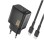Hišni polnilec 100-240V => 1x USB-C 30W GaN PD s priloženim kablom USB-C črn Dudao (A27PCEU-Black)