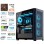 Računalnik MEGA TWR S11 R7-7800X3D/RTX5080/32GB-DDR5/2TB/1050W/Brez OS/črna RGB + Estetski napajalni kabli [Svetlo modra / Črna]
