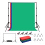 Prenosni foto studio Puluz - stojalo 2x 2,00m + RGB foto ozadje (PKT5204)