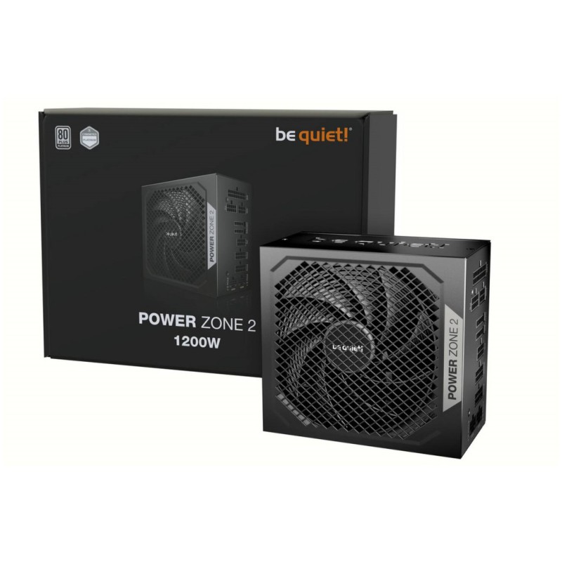 Napajalnik - 1200W be quiet! Power Zone 2 80Plus Platinum 94% ATX 3.1 (Gen5) Modular 140mm črna (BP030EU)