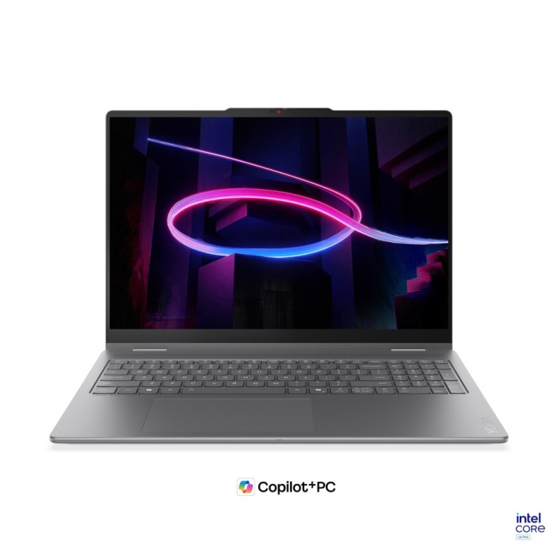Prenosnik Lenovo 40,64 cm (16,0) Yoga 7 2-in-1 1920x1200 OLED na dotik 300nit Ultra 7-355/32GB/SSD1TB/BL/AI Chip: 49 TOPs/ALU/Intel Graphics/Win11Home (83TE001CRM)