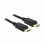 Kabel DisplayPort(m)=>DisplayPort(m) v1.2 10,00m 4K/60Hz pozlačeni konektorji črn Delock (84862)