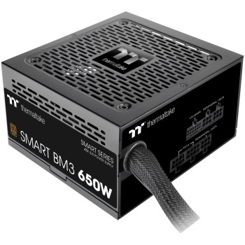 Napajalnik - 650W Thermaltake 650 Smart BM3 80Plus Bronze 85% ATX3.0 ATX12V Semi-Modular 120mm črna (PS-SPD-0650MNFABE-3) Napajalnik - 650W Thermaltake 650 Smart BM3 80Plus Bronze 85% ATX3.0 ATX12V Semi-Modular 120mm črna (PS-SPD-0650MNFABE-3)