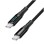 Kabel USB-C (m) => USB-C (m) 2.0 1,00m 240W 5A/48V 480Mbps LED zaslon črn LogiLink (CU0446)
