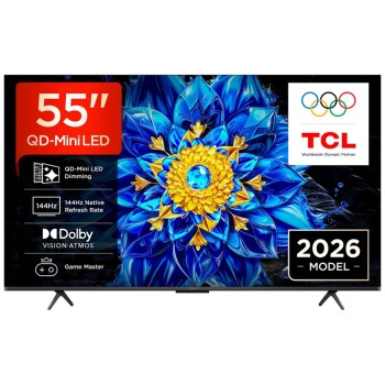 TV sprejemnik TCL 55,0" 139,7 cm 55P8L 3840x2160 QD MINI LED Google TV 4xHDMI WiFi LAN RJ45 BT