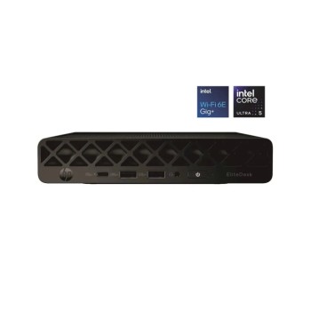 Računalnik HP Mini ProDesk 4 G1i AI PC Ultra 5-225T/Q870/16GB-DDR5/512GB/-/Intel grafika HDMI 2xDP USB-C/BT WiFi RJ45/90W-89%/Win11Pro črna NP D3JV5ES#ABD-W11P Računalnik HP Mini ProDesk 4 G1i AI PC Ultra 5-225T/Q870/16GB-DDR5/512GB/-/Intel grafika HDMI 2xDP USB-C/BT WiFi RJ45/90W-89%/Win11Pro črna NP D3JV5ES#ABD-W11P