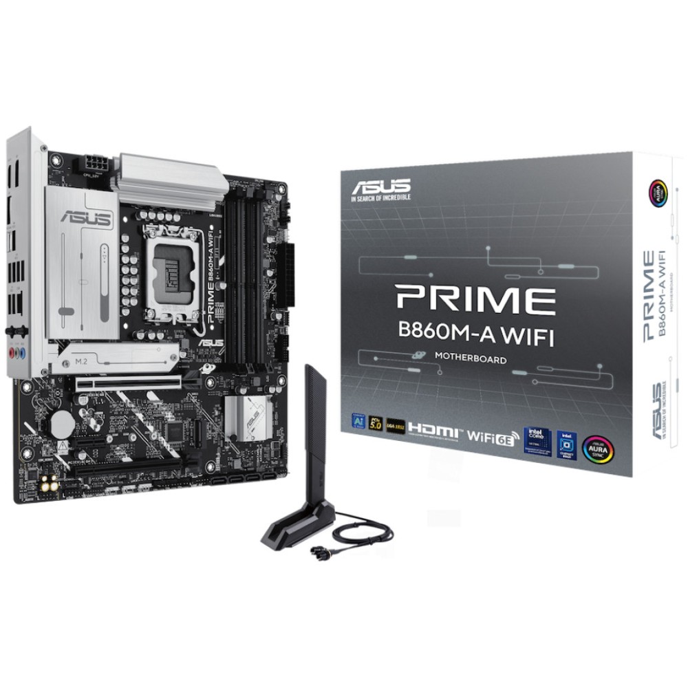 Osnovna plošča LGA1851 Asus B860M-A WiFi ATX HDMI 2xDisplayPort ASUS Osnovna plošča LGA1851 Asus B860M-A WiFi ATX HDMI 2xDisplayPort