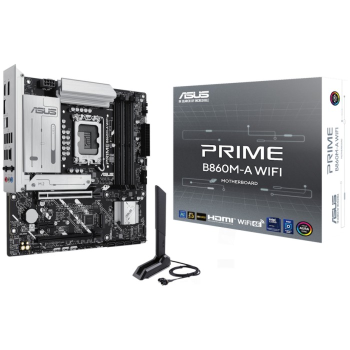 Osnovna plošča LGA1851 Asus B860M-A WiFi ATX HDMI 2xDisplayPort