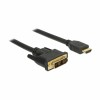 Kabel HDMI(m)=>DVI Digital (18+1) 2,00m Delock 85584 Delock Kabel HDMI(m)=>DVI Digital (18+1) 2,00m Delock 85584