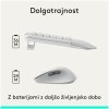 Tipkovnica in miš Logitech brezžična + Bluetooth MK880 Signature Comfort Plus bela SLO gravura (920-014033)