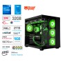 Računalnik MEGA MT S5 i7-12700KF/RX9070 XT/32GB/2TB/750W/Brez OS/črna RGB + Estetski napajalni kabli [Zelena / Črna]
