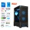 Računalnik MEGA MT S8 i7-12700KF/RTX5060Ti/32GB/1TB/750W/Brez OS/črna RGB + Estetski napajalni kabli [Svetlo modra / Črna]