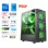 Računalnik MEGA MT S7 i7-12700KF/RTX5060Ti-16GB/32GB/1TB/750W/Brez OS RGB + Estetski napajalni kabli [Zelena / Črna]