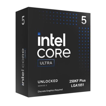 Procesor Intel LGA1851 Ultra 5 250KF Plus 18C/18T 3,3GHz/5,3GHz BOX 125W/159W brez grafike brez hladilnika Procesor Intel LGA1851 Ultra 5 250KF Plus 18C/18T 3,3GHz/5,3GHz BOX 125W/159W brez grafike brez hladilnika