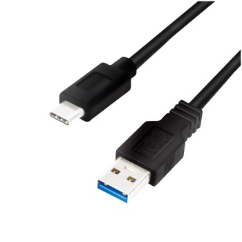Kabel USB-C (m) => USB-A (m) 3.2 Gen1x1 A 0,50m 60W 3A/20A Logilink - črn (CU0167) EOLS-P Kabel USB-C (m) => USB-A (m) 3.2 Gen1x1 A 0,50m 60W 3A/20A Logilink - črn (CU0167) EOLS-P