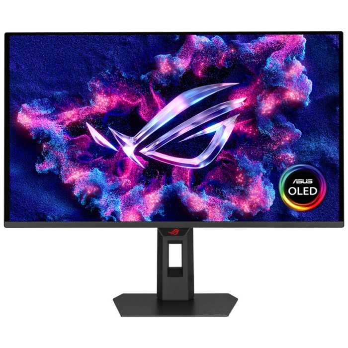 Monitor Asus 68,6 cm (27,0") XG27AQDPG 2560x1440 Gaming 500Hz OLED 0,03ms 2xHDMI DisplayPort 2xUSB3.2 Pivot  DCI-P3-99% FreeSync Premium PRO G-Sync Compatible HDR500 ROG Strix