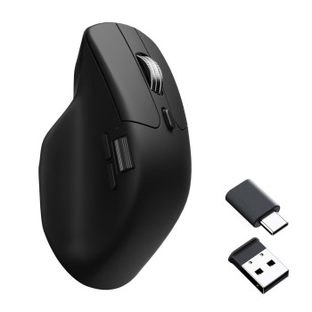 Miš brezžična, bluetooth, USB Keychron M6 12000DPI 7 gumbov črna (M6S-A72)