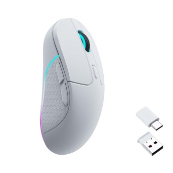Gaming miška brezžična, bluetooth, USB Keychron M3 , bela (M3-A3) Gaming miška brezžična, bluetooth, USB Keychron M3 , bela (M3-A3)