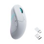 Gaming miška brezžična, bluetooth, USB Keychron M3 , bela (M3-A3)