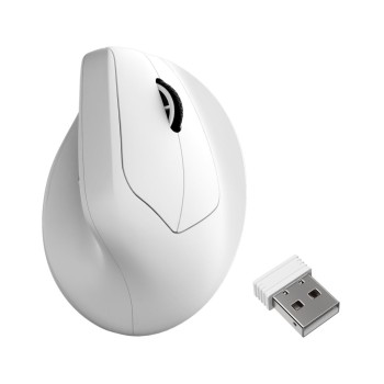 Miš brezžična, bluetooth, USB ergonomska Keychron M5 30000DPI vertikalna bela (M5-A24) Miš brezžična, bluetooth, USB ergonomska Keychron M5 30000DPI vertikalna bela (M5-A24)