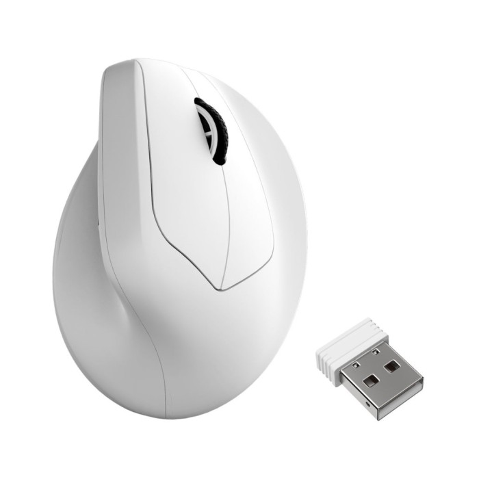 Miš brezžična, bluetooth, USB ergonomska Keychron M5 30000DPI vertikalna bela (M5-A24) Miš brezžična, bluetooth, USB ergonomska Keychron M5 30000DPI vertikalna bela (M5-A24)