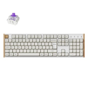 Mehanska Tipkovnica brezžična Keychron K10 HE Special Edition nebula mag stikala UK | bela RGB (K10H-Q1-UK) Mehanska Tipkovnica brezžična Keychron K10 HE Special Edition nebula mag stikala UK | bela RGB (K10H-Q1-UK)
