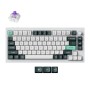 Mehanska Tipkovnica brezžična Keychron Q1 HE nebula mag stikala UK | bela RGB (Q1H-P1-UK)