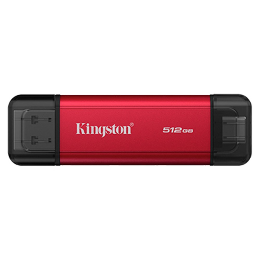 Prenosni disk SSD 512GB USB-C/A Kingston Duo 1050/900MB/s - črna/rdeča (SPSD/512GB) KINGSTON Prenosni disk SSD 512GB USB-C/A Kingston Duo 1050/900MB/s - črna/rdeča (SPSD/512GB)