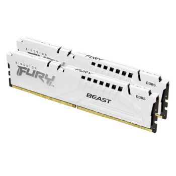 DDR5 64GB 6000MHz CL30 KIT (2x32GB) Kingston Fury Beast 1,4V bela (KF560C30BWEK2-64) DDR5 64GB 6000MHz CL30 KIT (2x32GB) Kingston Fury Beast 1,4V bela (KF560C30BWEK2-64)