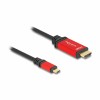 Kabel USB-C 3.1 => HDMI 2.1 2,0m 8K@60Hz črn DELOCK (80096) Delock Kabel USB-C 3.1 => HDMI 2.1 2,0m 8K@60Hz črn DELOCK (80096)