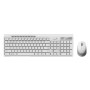 Tipkovnica in miš Genius brezžična + Bluetooth Slim Star 8230 SLO bela (31340015411)