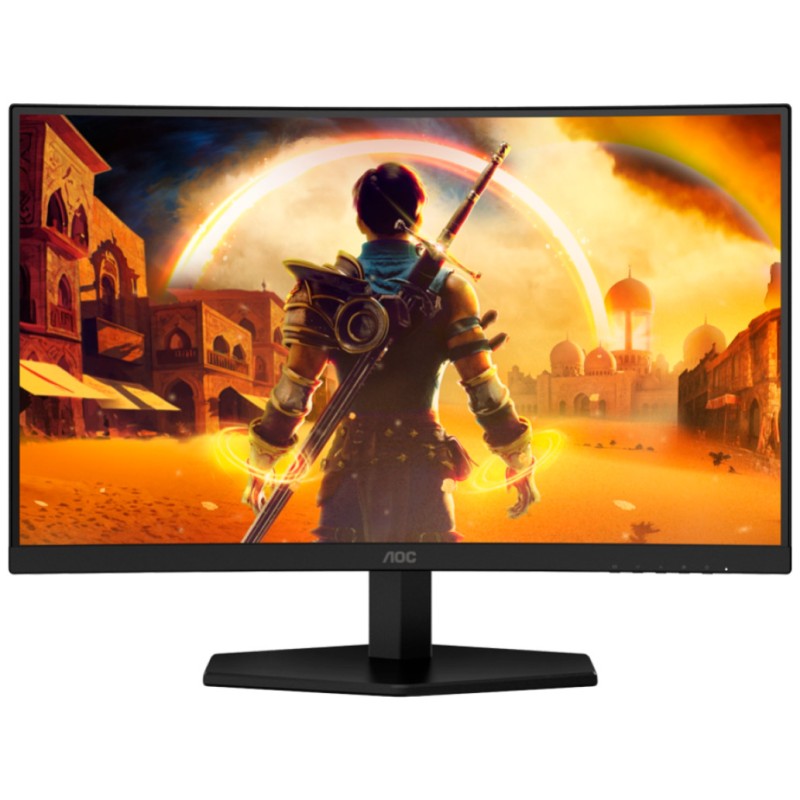 Monitor AOC 59,9 cm (23,6) C24G42E 1920x1080 Curved Gaming 180Hz VA 5ms 2xHDMI DisplayPort Zvočniki DCI-P3-88,8% AdaptiveSync HDR10 G4 AOC Monitor AOC 59,9 cm (23,6) C24G42E 1920x1080 Curved Gaming 180Hz VA 5ms 2xHDMI DisplayPort Zvočniki DCI-P3-88,8% AdaptiveSync HDR10 G4