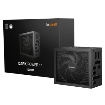 Napajalnik - 1000W be quiet! Titan Dark Power 14 80Plus Titanium 95,5% ATX 3.1 (Gen5) Modular 135mm črna (BP020EU)