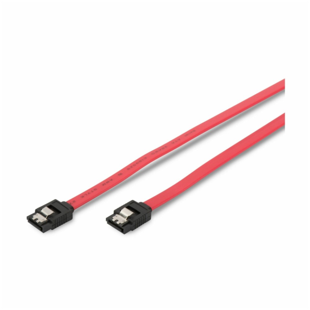 KABEL SATA/SATA moški 0,50m z zatičem Digitus (AK-400102-005-R) Digitus KABEL SATA/SATA moški 0,50m z zatičem Digitus (AK-400102-005-R)