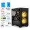 Računalnik MEGA MT S7X i5-14400F/RTX3060/16GB/1TB/750W/Brez OS/črna RGB + Estetski napajalni kabli [Rumena / Črna]